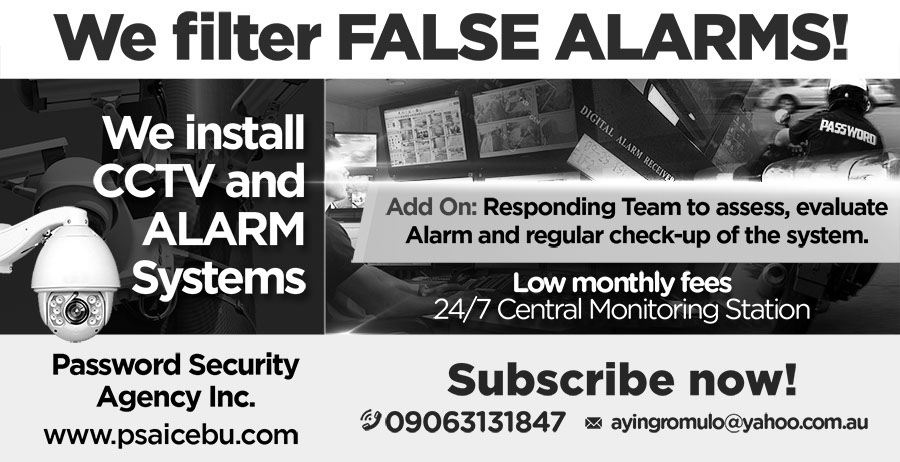 BURGLAR ALARM, CEBU, 24/7 Monitoring, Intrusion Alarm, Responding team, certified security personnels, alarm system, PARADOX, ADEMCO, LONGHORN